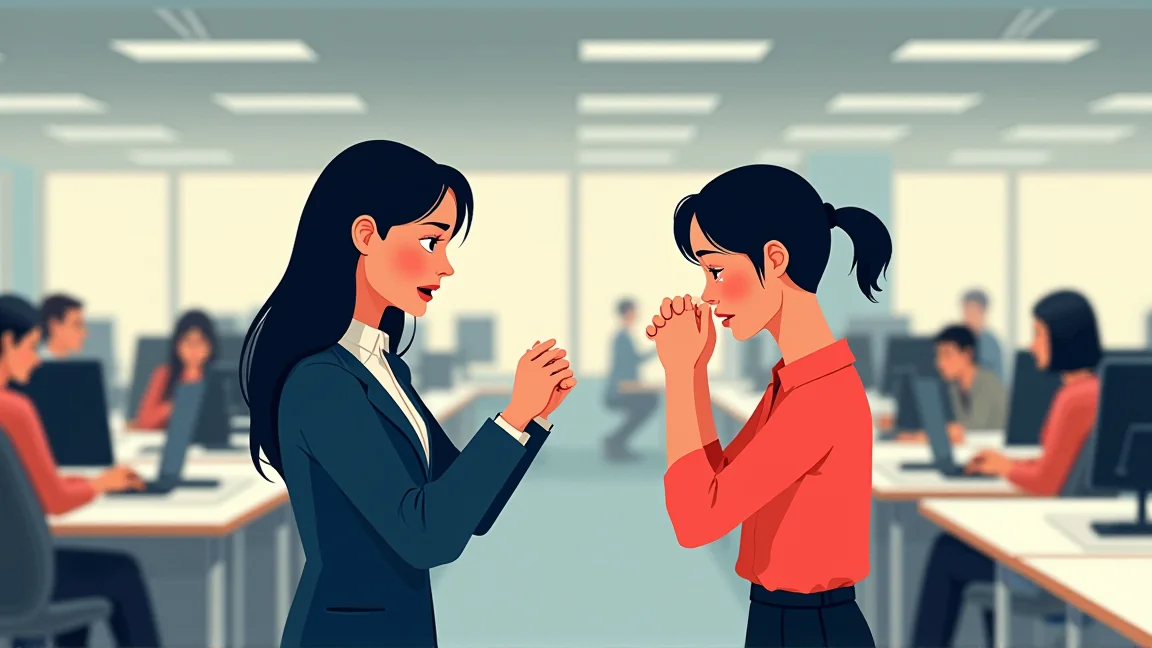 「あの下手な鼻の整形、私には必要ないけど」差別を続けた同僚をフロア中の前で泣かせた話