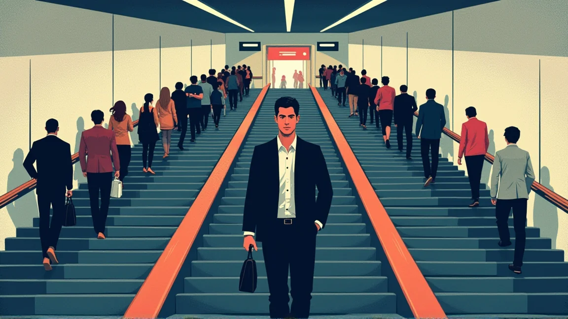 「逆走してる連中より、なぜ僕の方が気を遣わなきゃいけない？」混んだ駅の階段を押しのけて進む26歳に彼女は猛反対…