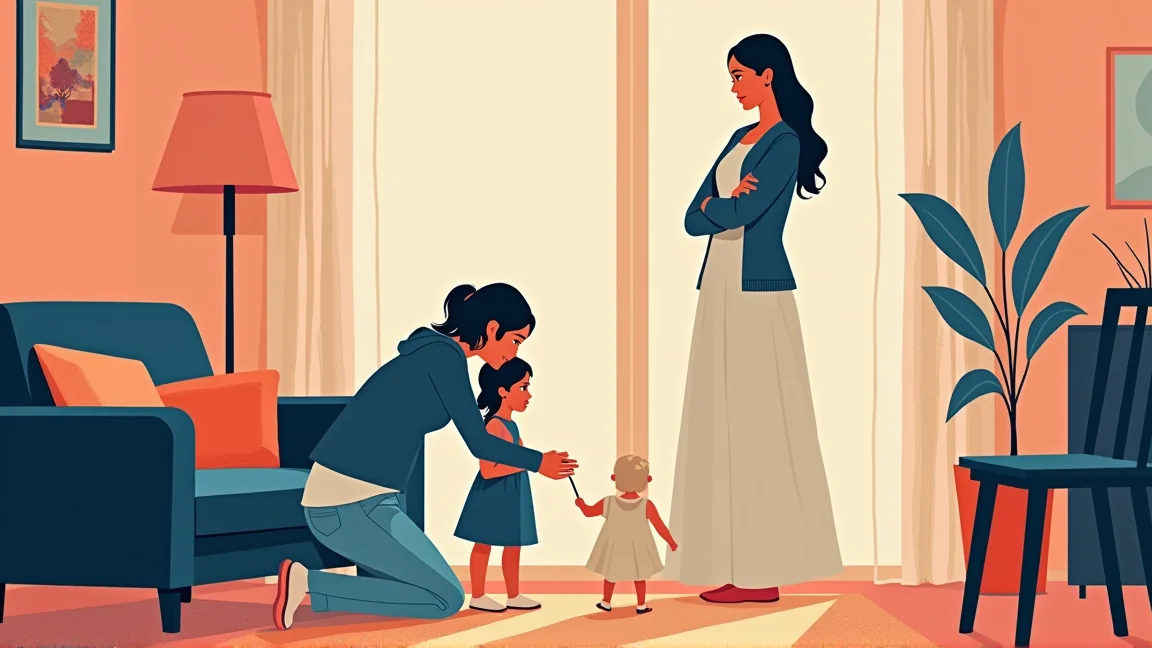 「それは私の名前じゃない、そう呼ばないで」3歳娘が拒んだ義妹候補に、母が告げた一言とは…？