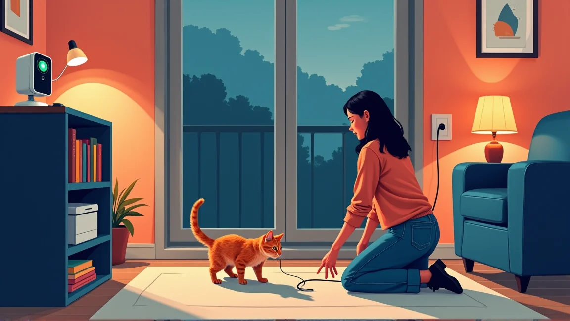 「猫がプリンターに喧嘩を売る動画が撮りたいの」娘がリビングに置いた猫カメラを黙って抜いた母、私が悪いの？