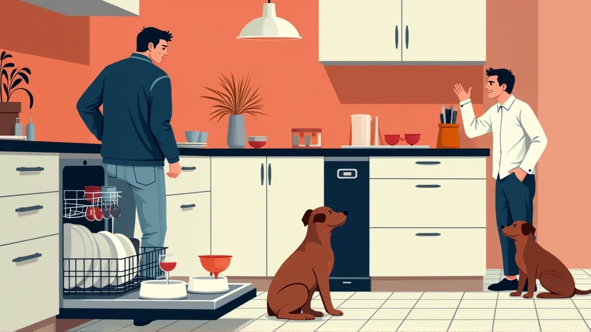 「食洗機に入れていいのは人間の食器だけ」犬の餌皿を一緒に洗う私に、付き合いたての彼が出した条件とは…