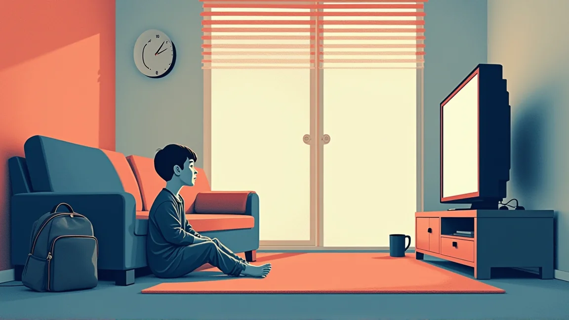 「いつ僕に、学校に送る必要があるって言うつもりだったの？」7歳を3時間ひとりにした夫の言い分